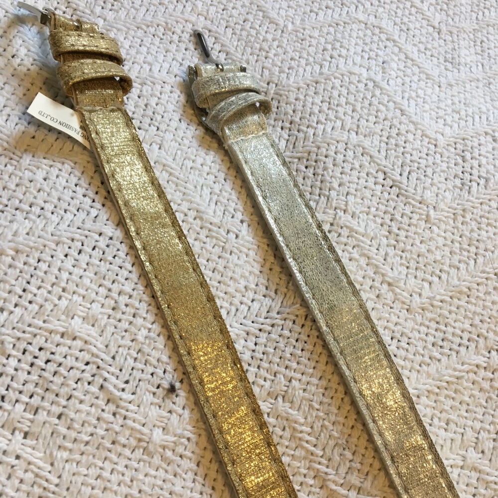 Silver & Gold Belts